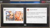 Cuitan Twitter Orang Indonesia Dipajang di Amerika Serikat, Kok Bisa?