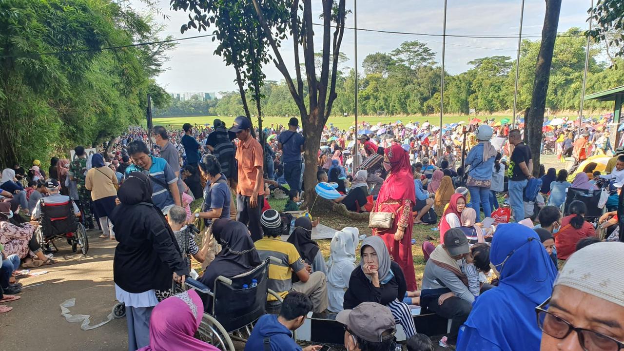 Pengobatan Alternatif yang dilakukan Ida Andriyani atau Ida Dayak di Markas Divisi Infanteri 1/Kostrad, Kota Depok dibatalkan.