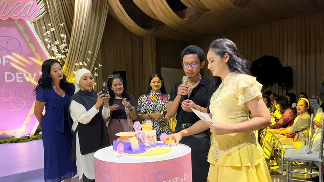 Influencer dan rekan selebriti menghadiri peluncuran SAFF & Co. parfum Kirithra. (Dok: Liputan6.com/dyah)