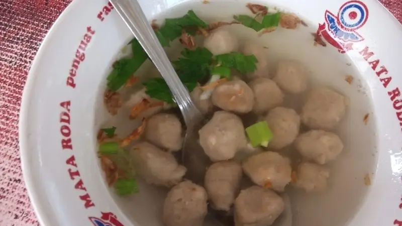 Bakso Krikil Pak Bowo (Foto: Yanuar H/ Liputan6.com).