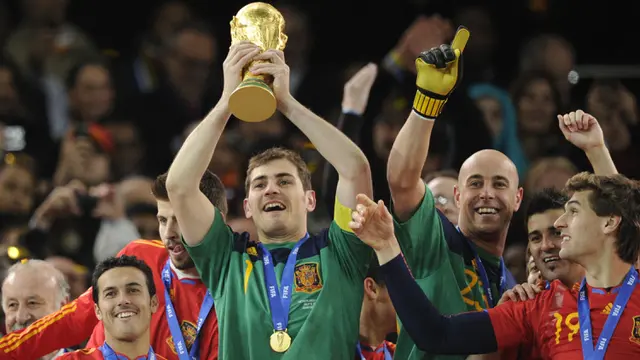 Foto: Tak Disangka, 6 Kiper Top Berikut Merupakan Alumnus Ajang Piala Dunia U-17, Iker Casillas hingga David De Gea