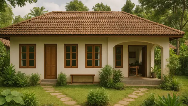 Gambar Desain Rumah Kampung Sederhana tapi Cantik 3 Kamar