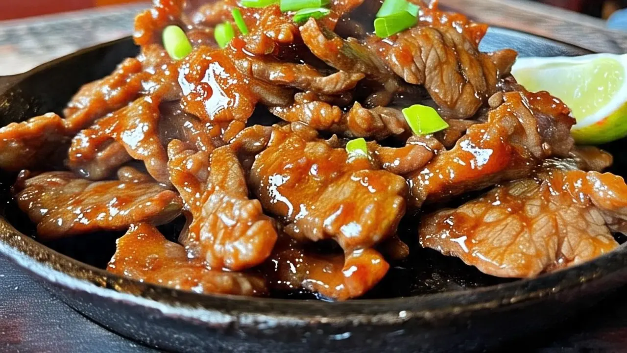 Tumis Daging Sapi Saus Tiram
