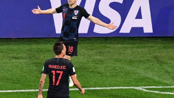 Ante Rebic memukau klub-klub Liga Inggris usai cetak gol di Piala Dunia(Martin BERNETTI / AFP)