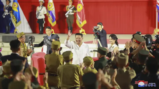 Kim Jong-un Muncul di Peringatan 69 Tahun Gencatan Senjata Perang Korea