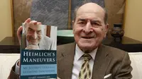 Henry Heimlich, penemu teknik untuk bantu orang yang tersedak, tutup usia di umur 96 tahun. 