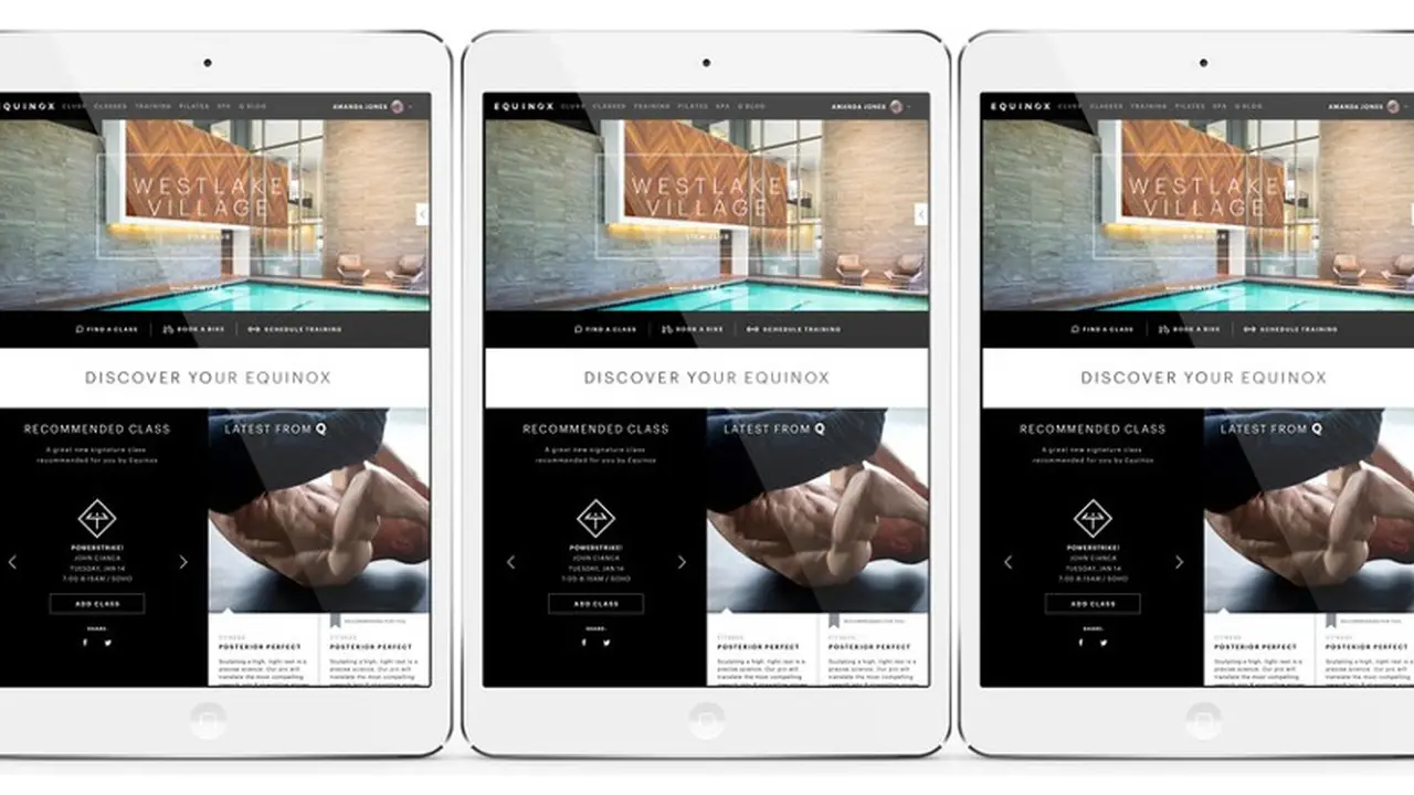 Equinox Fitness New App 0614