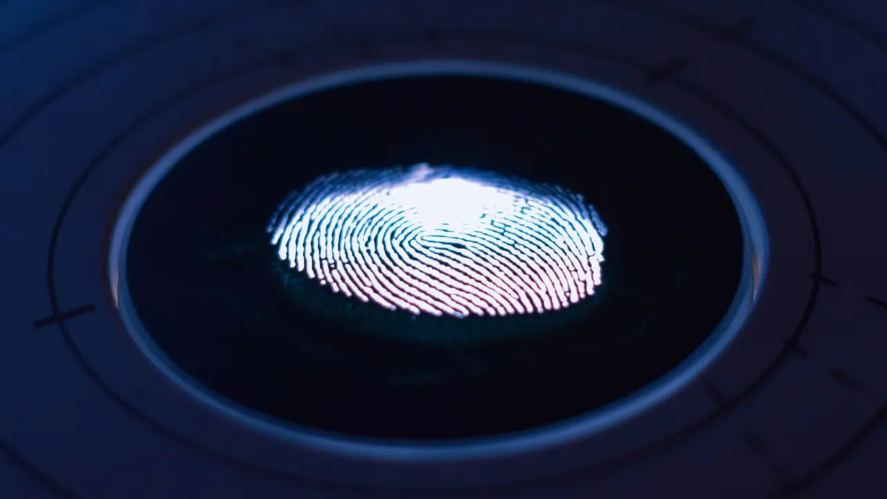 Fingerprint scan