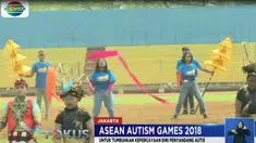 Acara dimulai dengan upacara pembukaan yang diisi dengan tarian tradisional oleh penyandang autis.