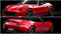 Bocornya desain Mazda MX-5 Miata ini kabarnya dilakukan oleh seorang karyawan pabrikan tersebut melalui sebuah forum di jagat maya.