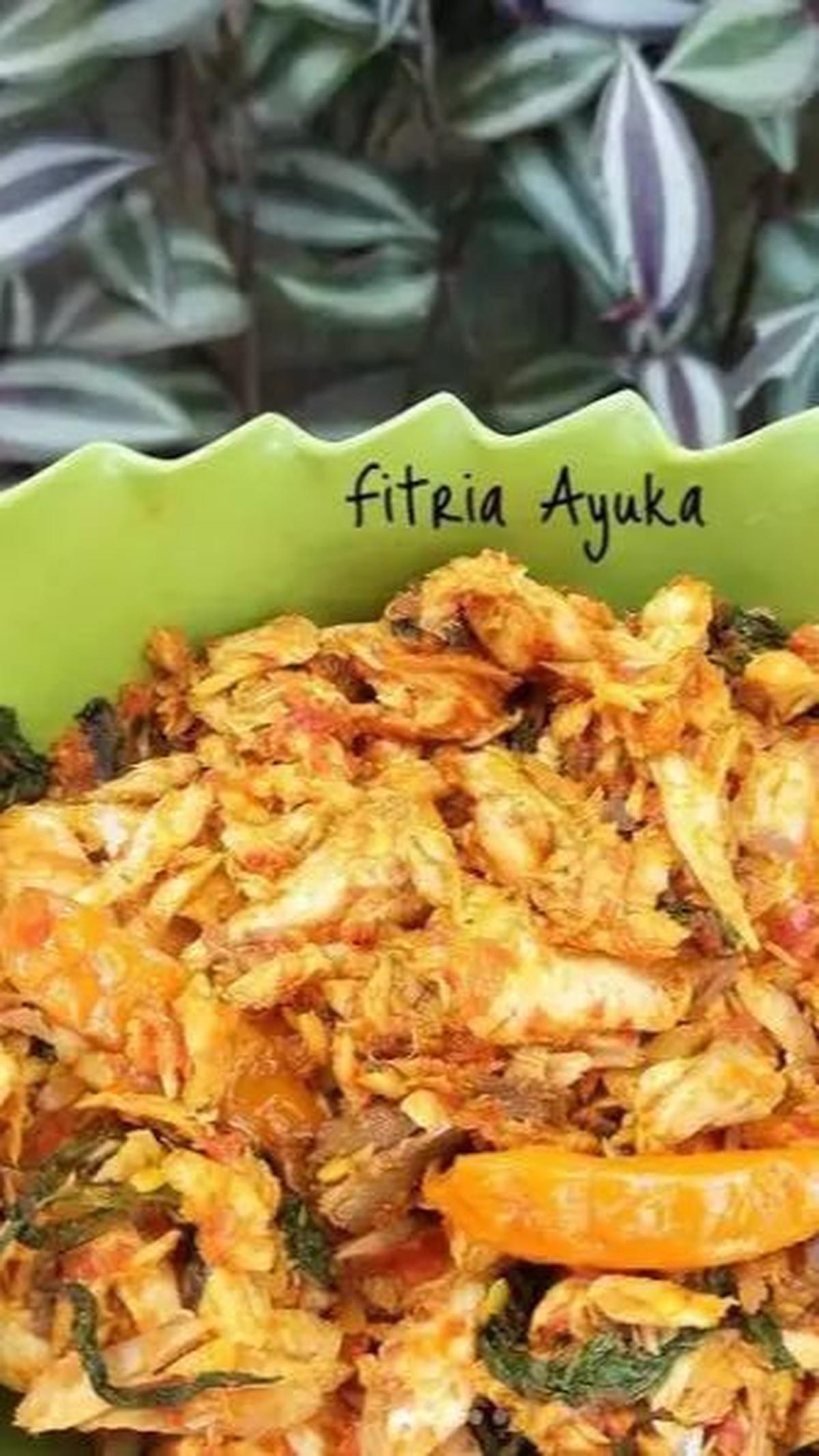 2. Resep Suwir Ikan Tuna Pedas Kemangi