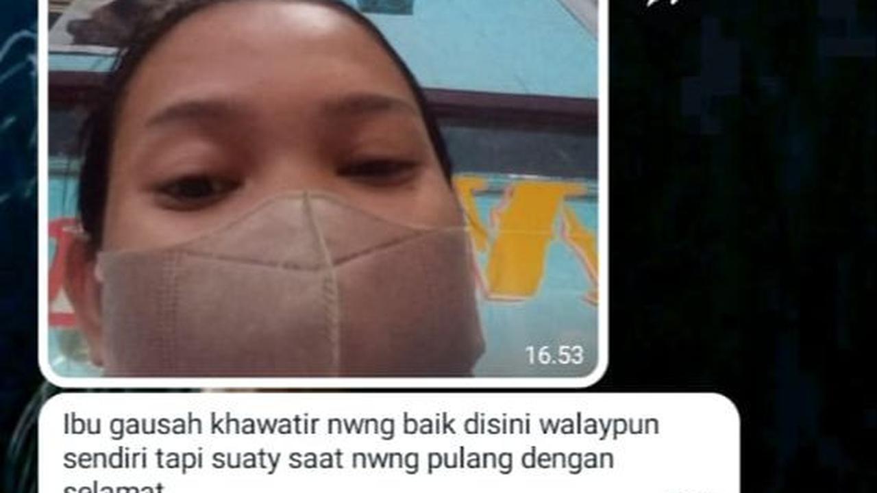 Namun, usai dari Jakarta hari berikutnya mendapat pesan singkat dari nomor baru dengan memberikan keterangan foto bahwa Anggi dalam kondisi baik.