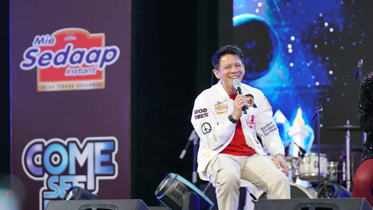 Lewat Come See Mie - Meet The Stars, Ariel NOAH Bagikan Pesan Positif untuk Anak Muda