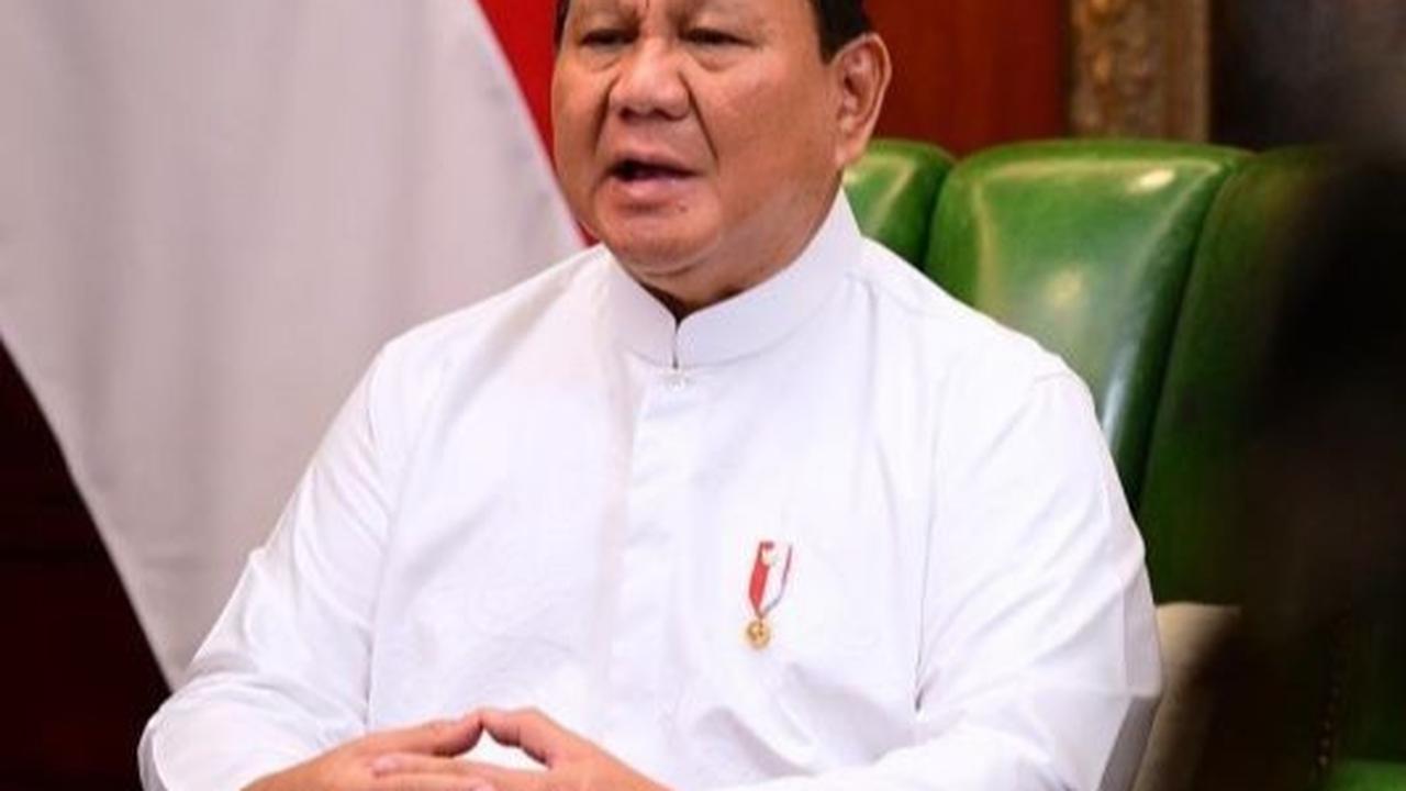 Presiden Prabowo Subianto Gelar Halalbihalal di Istana Merdeka