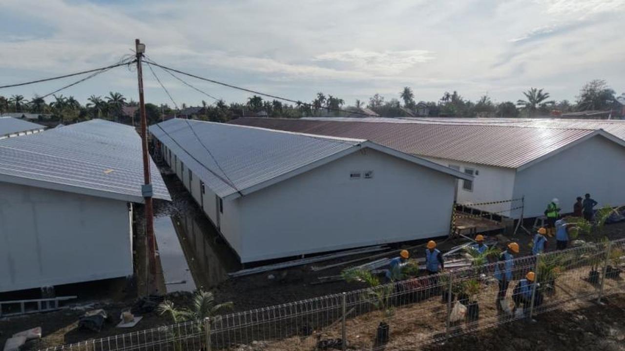 Waskita Karya Serahkan 600 Hunian Sementara ke Pemkab Aceh Tamiang, Percepat Pemulihan Pascabencana