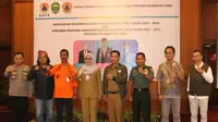Badan Penanggulangan Bencana Daerah (BPBD) Provinsi Kalimantan Timur menggelar Sosialisasi Dokumen Kajian Risiko Bencana (KRB) tahun 2022-2026 dan Dokumen Rencana Penanggulangan Bencana (RPB) tahun 2023-2027 di Hotel Gran Senyiur Balikpapan, Senin (4/12/2023). (Foto: Istimewa)