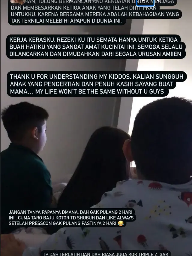 Unggahan Dhena Devanka. (Foto: Instagram @dhenafrizzy)
