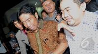 Wakil ketua DPRD DKI Jakarta,  H Abraham Lunggana atau H Lulung usai menjalani pemeriksaan di Bareskrim Mabes Polri, Kamis (30/04/2015). H Lulung diperiksa sebagai saksi kasus dugaan tindak pidana korupsi pengadaan UPS. (Liputan6.com/Andrian M Tunay)