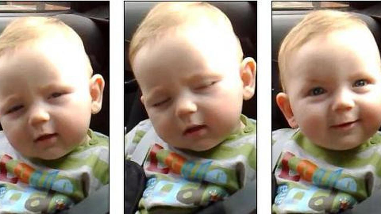 Video lucu bayi menahan kantuk