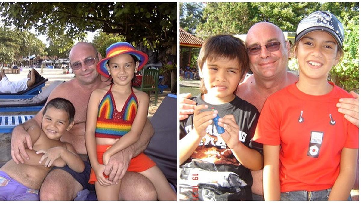 6 Potret Masa Kecil Irish Bella dan Sean Ivan Bareng Ayah, Tersimpan Rapi dalam Memori