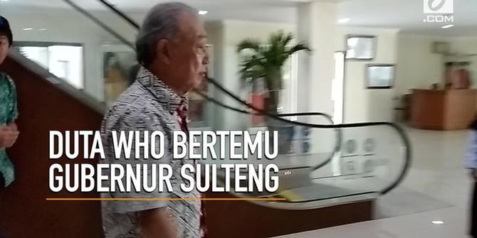 VIDEO: Pertemuan Duta WHO dan Gubernur Sulawesi Tengah