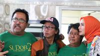 Para pemain Si Doel The Movie 2 mengunjungi Stasiun Gambir dan Terminal Kampung Rambutan