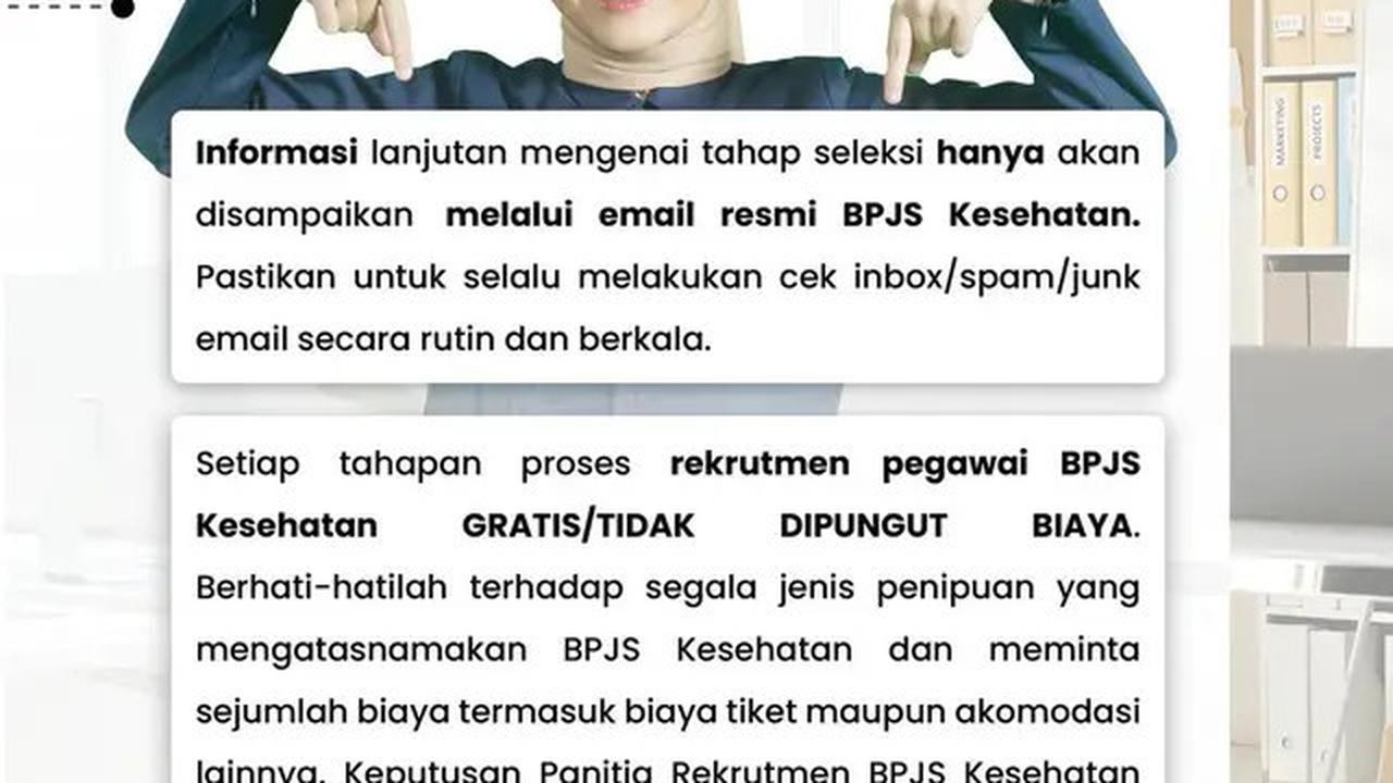 BPJS Buka Lowongan Kerja 2025, Ini Posisi Penempatan dan Persyaratannya