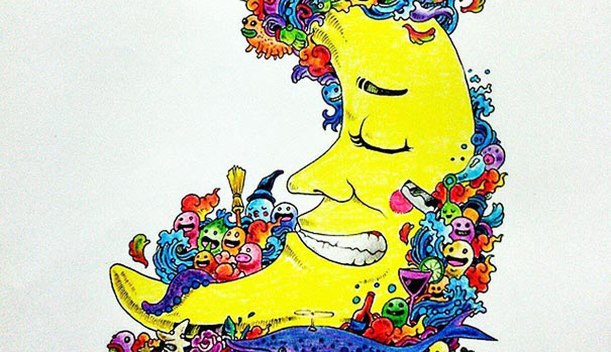 Coloring For Adult Sedang Tren, Ini Buku Mewarnai Untuk Orang Dewasa Yang Bisa Kamu Coba ...