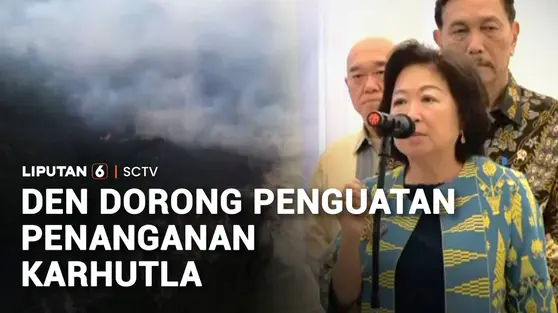 Rapat Bareng Presiden, DEN Dorong Penanganan Karhutla dan Dampak Asap