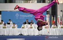 Edgar Xavier Marvelo Sabet Emas Wushu Taolu Putra Gabungan di SEA Games 2025 Thailand