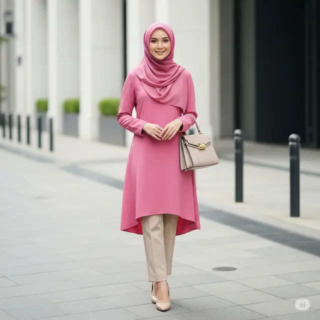 Long Tunic yang Elegan dan Nyaman