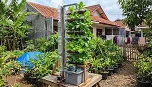7 Model Tower Hidroponik Murah yang Cocok untuk Pemula, Berkebun Hemat Lahan
