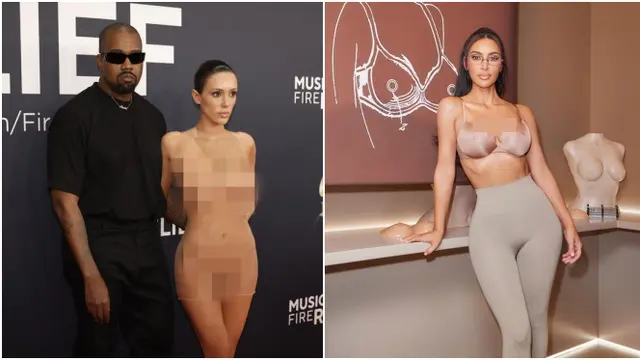 Bianca Censori - Kim Kardashian