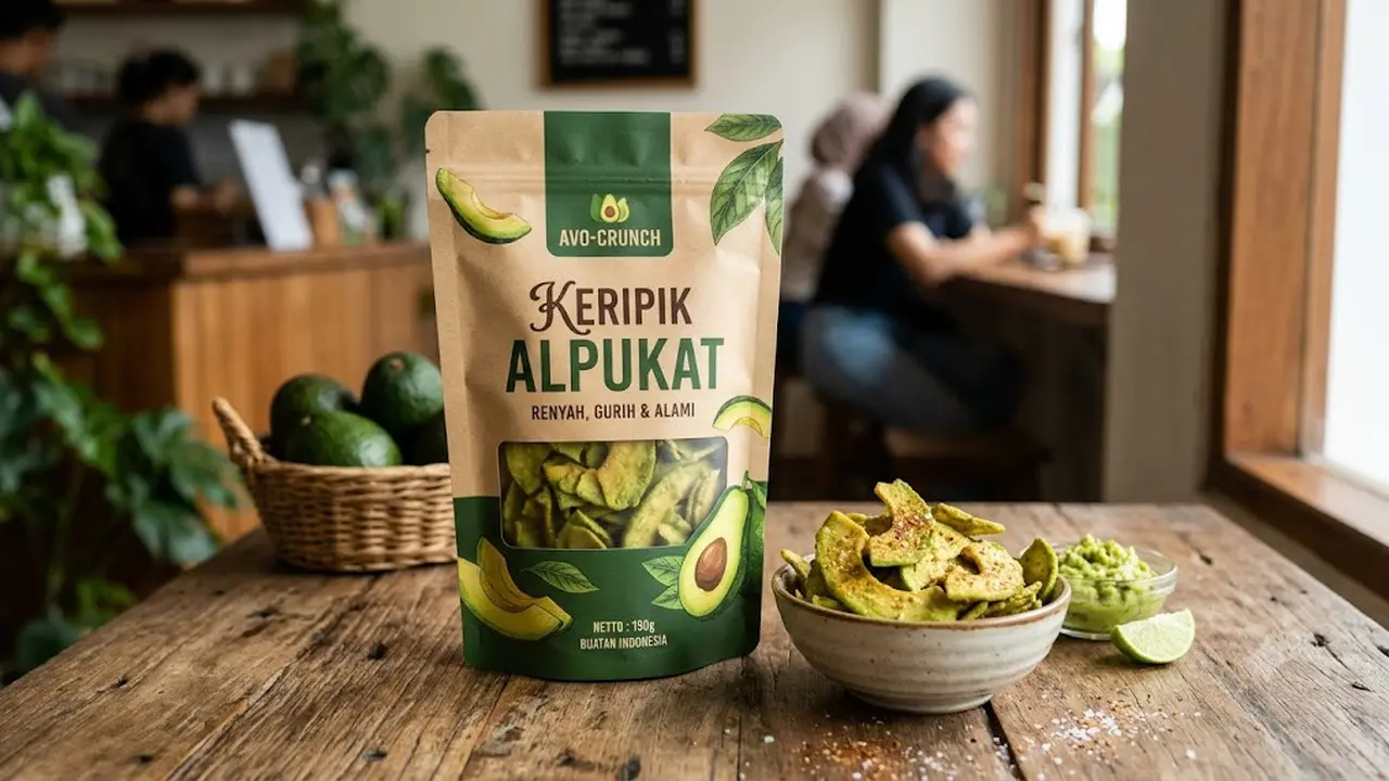 Keripik Alpukat/AI Generated