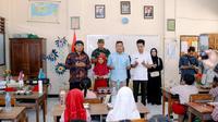 Suasana MBG di salah satu sekolah Kabupaten Blitar Jawa Timur. (ist)