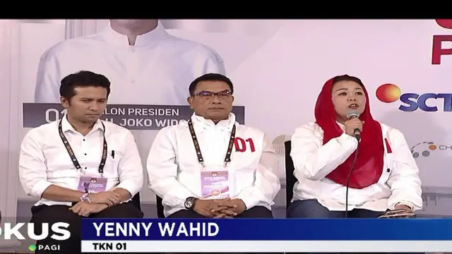 Yenny Wahid dari kubu TKN nol satu mengatakan tidak meragukan patriotisme dan nasionalisme Calon Presiden Prabowo Subianto.