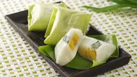 Sebungkus kue nagasari pisang. (Liputan6.com/Wikimedia Commons/bolakeluarga)