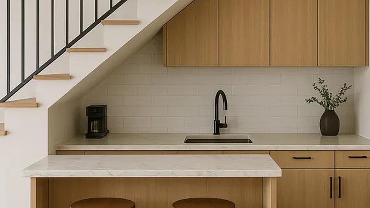 7 Ide Desain Dapur di Ruang Bawah Tangga, Inspirasi Interior Rumah Tahun 2025