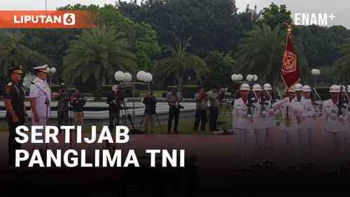 VIDEO: Jenderal Andika Perkasa Gelar Sertijab Panglima TNI ke Yudo Margono