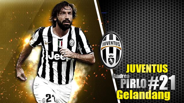 Ilustrasi Andrea Pirlo