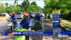Fokus pada siang ini menyajikan informasi sebagai berikut, Panggung Hiburan Di Tengah Pandemi, Warga Tangkap Buaya Muara, Sroto Kuliner Khas Banyumas.