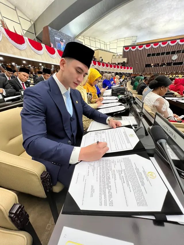 Verrell Bramasta di Gedung DPR-RI. (Istimewa)