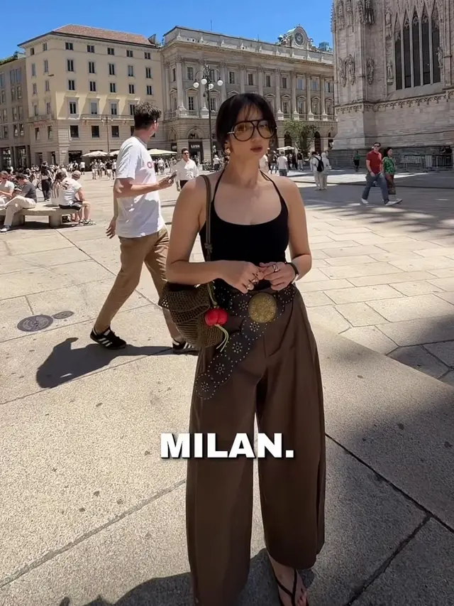OOTD Liburan Musim Panas Enzy Storia di Italia. [@enzystoria]