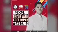 Viral Kaesang Diusung Warganet untuk Jadi Walikota Depok (Sumber: Twitter/binyowijaya)