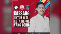Kaesang Diusung Warganet Jadi Walikota Depok, Sudah Dibuat Poster Khusus