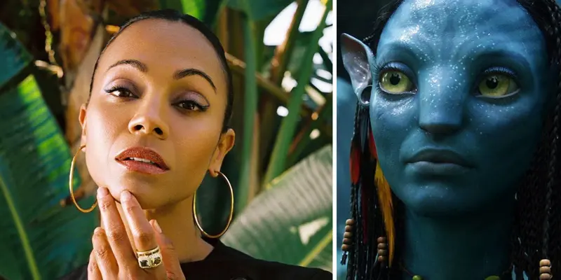 Zoe Saldana Sosok Cantik Pemeran Neytiri, Makhluk Biru di Film Avatar