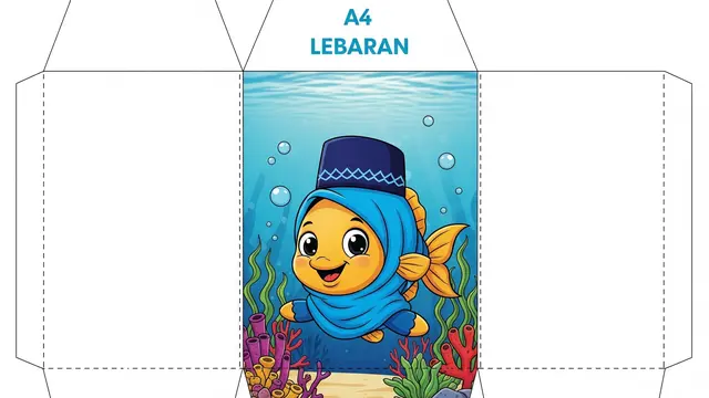 Desain Amplop Lebaran