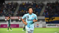 Mitsuru Maruoka saat berkarier di Liga Jepang. (J.League)