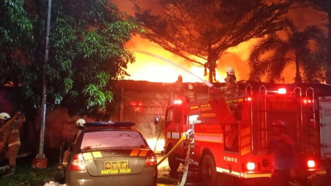 Kebakaran Hebat di Gempol Jakpus, 543 Bangunan Hangus