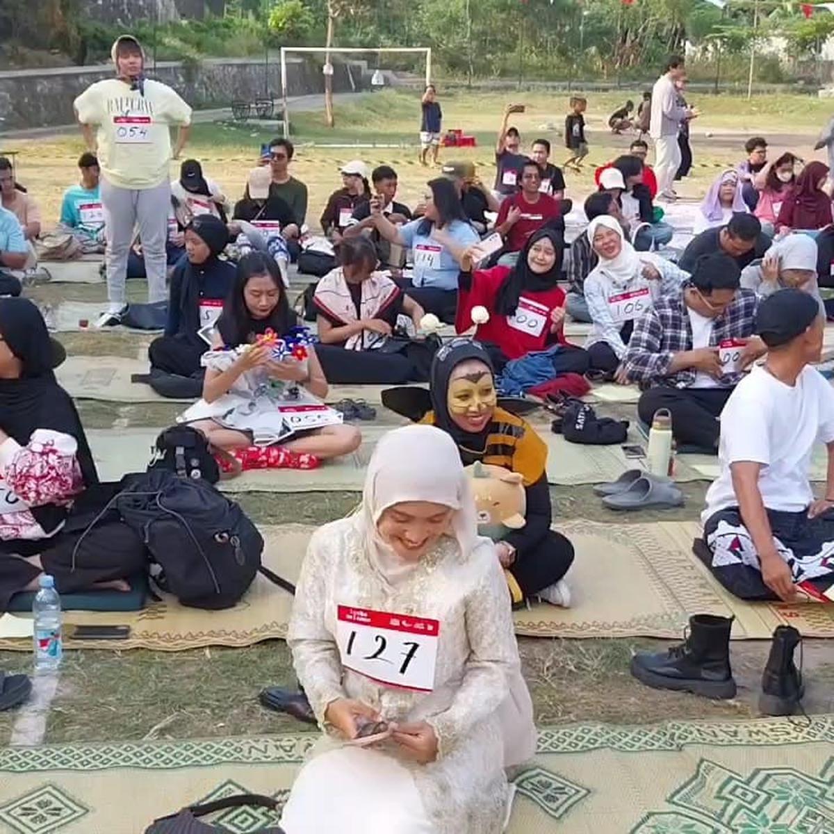 Lomba Melamun di Kotagede Yogyakarta